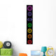 Chakra Meditation Wall Decal