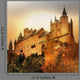 Alcazar Castle Sunset Wall Decal