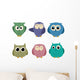Owl Illustrations Wall Decal