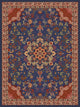 Oriental Floral Carpet Design Illustration Wall Decal