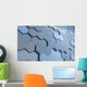 Blue Cells Wall Decal