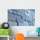 Blue Cells Wall Decal