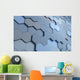 Blue Cells Wall Decal