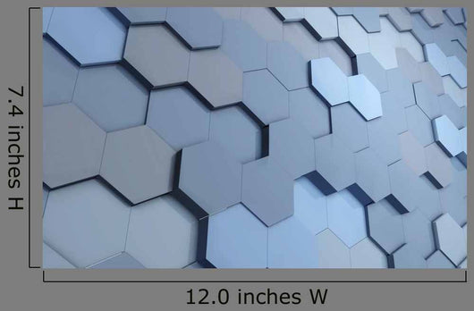 Blue Cells Wall Decal