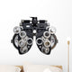 Optometrist Diopter White Wall Decal