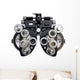 Optometrist Diopter White Wall Decal