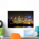 Sydney Skyline Night Wall Decal