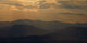 Mountain Range Sunrise Wall Decal