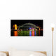 Sydney Harbour Bridge Night Wall Decal