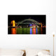 Sydney Harbour Bridge Night Wall Decal