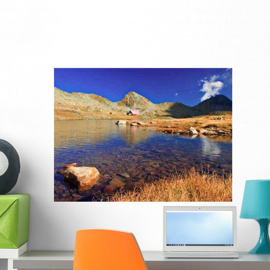 Cabin in Pirin National Park Wall Decal