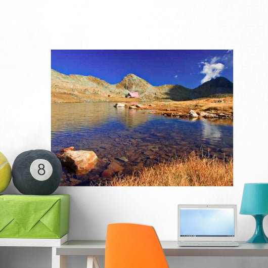 Cabin in Pirin National Park Wall Decal