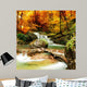 Autumn Creek Woods with Wall Decal