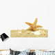 Sea Star and Sand Bank Wall Decal