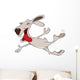 Cheerful Hare Rabbit Wall Decal