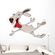 Cheerful Hare Rabbit Wall Decal