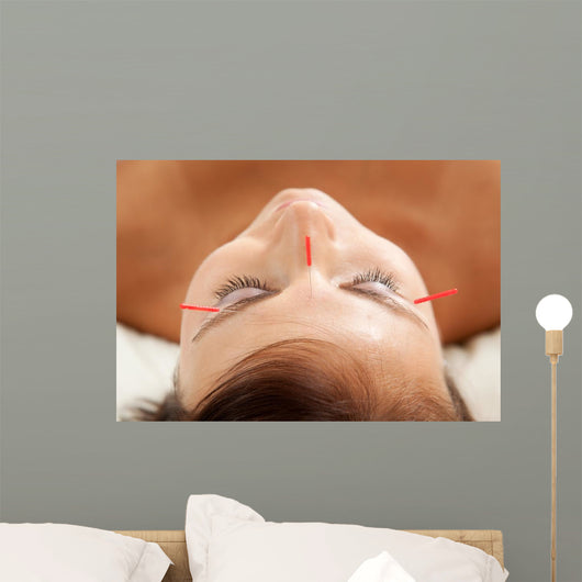Anti-aging Acupuncture Treatment Wall Decal