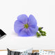 Flower Flax Wall Decal