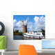 Norfolk Broads and Windmill Wall Decal