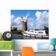 Norfolk Broads and Windmill Wall Decal