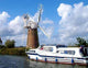 Norfolk Broads and Windmill Wall Decal