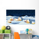 Christmas Landscape Wall Decal