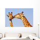 Giraffe Pair Wall Decal