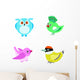 Birds Wall Stickers Wall Decal