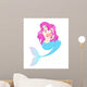 Beautiful Mermaid Wall Decal