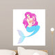 Beautiful Mermaid Wall Decal