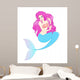 Beautiful Mermaid Wall Decal