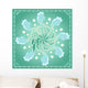 Mandala Aquatic Wall Decal