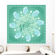 Mandala Aquatic Wall Decal