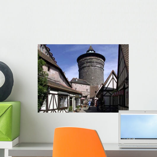 Nuremberg Kunsthandwerkerhof Wall Decal