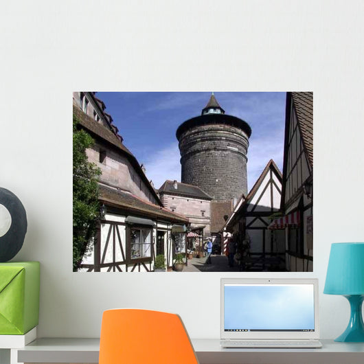 Nuremberg Kunsthandwerkerhof Wall Decal