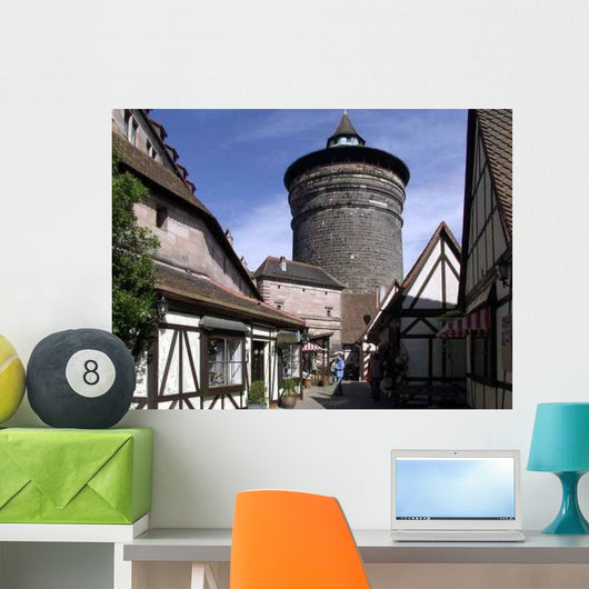 Nuremberg Kunsthandwerkerhof Wall Decal