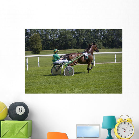 Track Racing Buggy Wall Decal