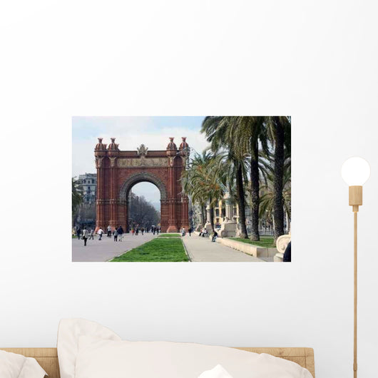 Barcelona Arch Wall Decal