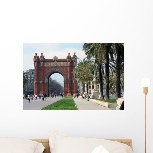 Barcelona Arch Wall Decal