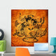 Old Radha Krishna Paintings Wall Decal