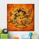 Old Radha Krishna Paintings Wall Decal