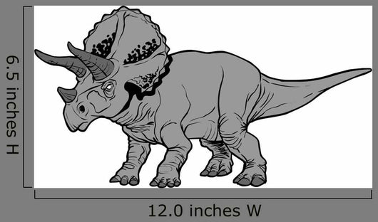 Triceratops Horridus Wall Decal