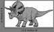 Triceratops Horridus Wall Decal