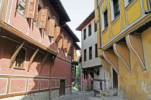 Narrow Street Old Town Wall Decal