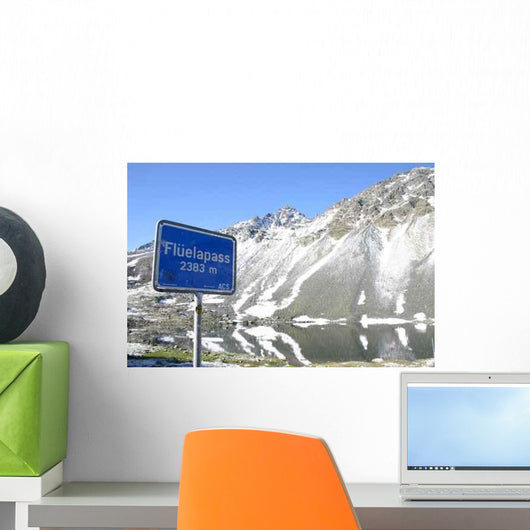 Fl Ela Pass Switzerland Wall Decal