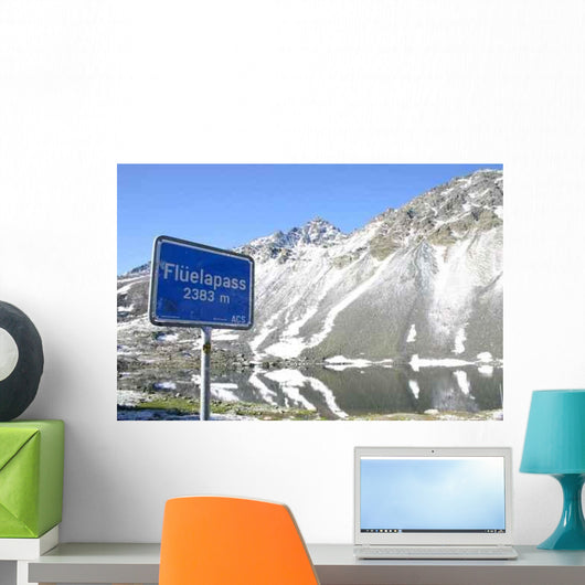 Fl Ela Pass Switzerland Wall Decal