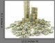 Big Pile Money Green Wall Decal