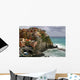 Manarola Italy Cliffside Wall Decal