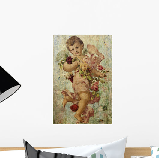 Decoupage Angel 2 Wall Decal