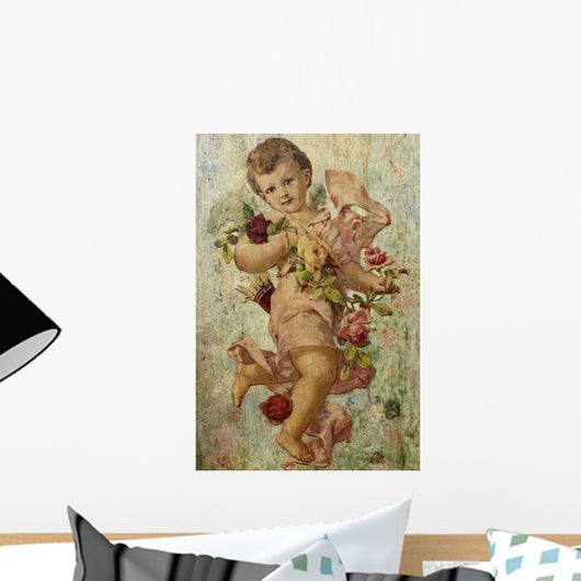 Decoupage Angel 2 Wall Decal